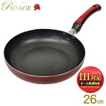 Японская сковорода Tafuco F-7133 Red Diamond Marble Roses (26 см)