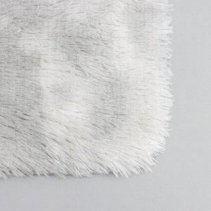 Коврик Доляна «Пушистик», 40x60 см, цвет серый