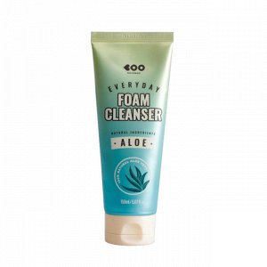 Dearboo Увлажняющая пенка с экстрактом алоэ Aloe Everyday Foam Cleanser