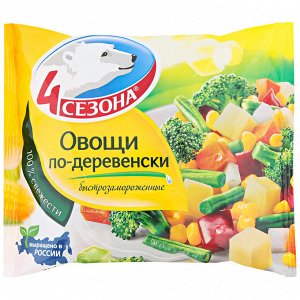Овощи по-деревенски 400г (1/20) "4 сезона"