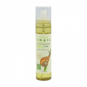 FarmStay Мист увлажняющий успокаивающий для лица Улитка, La Ferme Snail Moisture Soothing Mist,120мл