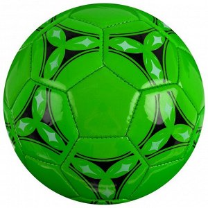 Мяч футбольный, 2 подслоя, глянец PVC, машинная сшивка, размер 2, цвета МИКС