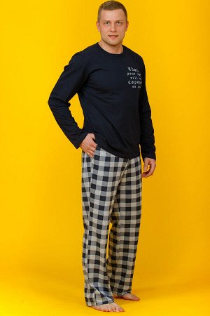 Пижама с брюками мужская 57008
