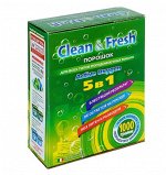 Порошок Clean&amp; Fresh  5в 1 для ПММ 1000гр