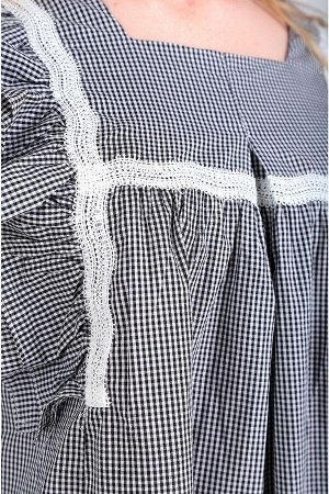 Блуза Таир-Гранд 62390 черно-белый