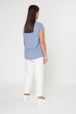 Блуза Рост: 170 Состав: 92%вискоза 8%эластан. Комплектация блуза. Цвет джинс