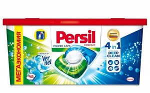 PERSIL Капсулы для стирки ПЕРСИЛ ПАУЭР КАПС СОВ 4в1 42 шт