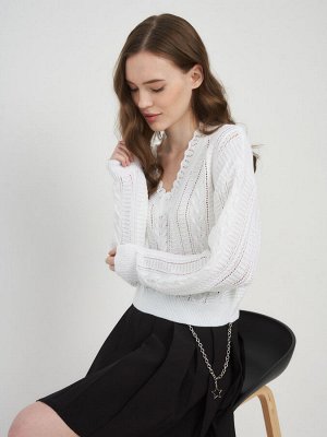 Джемпер женский 7221-40152   7001 белый