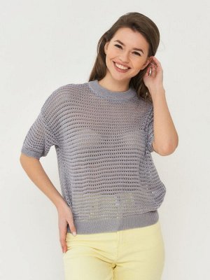 Джемпер женский 7221-40161   9791 св.серый