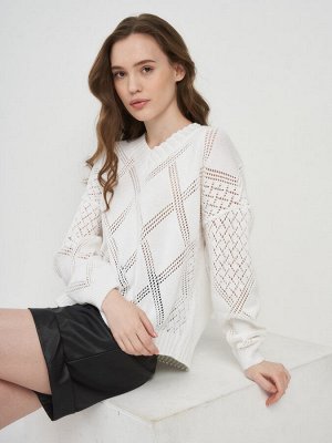 Джемпер женский 7221-40159   798 белый