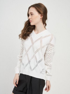 Джемпер женский 7221-40159   798 белый