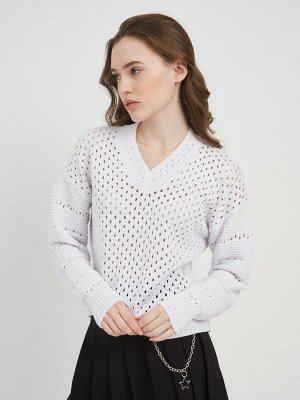 Джемпер женский 7221-40157   1001 белый