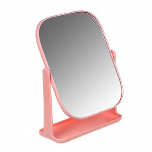 ЮниLook Зеркало настольное, пластик, стекло, 16х21см, 3 цвета