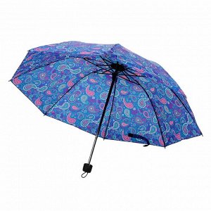 Зонт универсальный, механика, металл, пластик, полиэстер, 55см, 8 спиц, 6 цветов