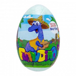 Средство шипучее для ванн My Little friends / Happy Dino с растущей игрушкой, 130г