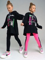 Брюки трикотажные для девочек (легинсы), 2 шт в комплекте