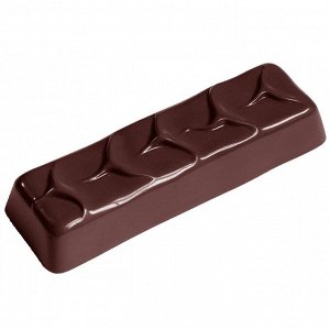 Форма для шоколада Enrobed bar large поликарбонатная CW2362, Chocolate World, Бельгия