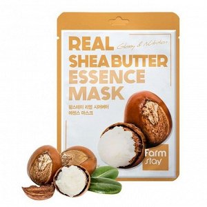 Тканевая маска "Масло ШИ" Farmstay Real Essence Mask Shea Butter, шт