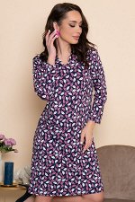 Платье &quot;Таллия&quot; (принт лилас) П3301