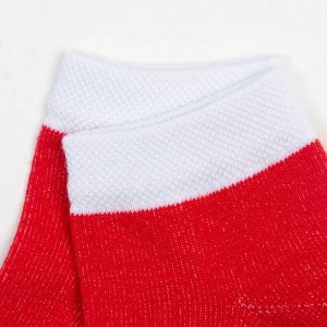 Носки Микки Маус, красный, 14-16 см