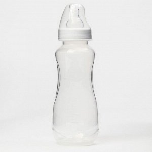 Бутылочка для кормления 250 мл приталенная, цвет МИКС