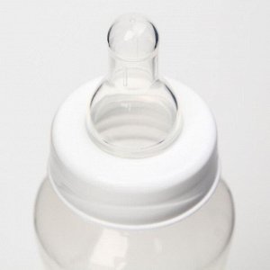 Mum&Baby Бутылочка для кормления 250 мл приталенная, цвет МИКС
