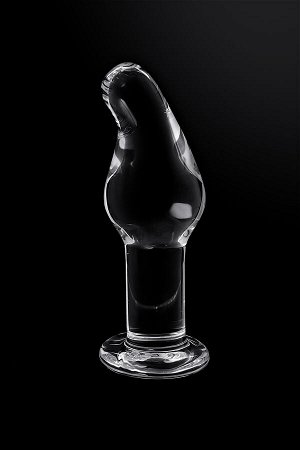 Анальная втулка Sexus Glass, стекло, прозрачная, 14,5 см, ? 4 см