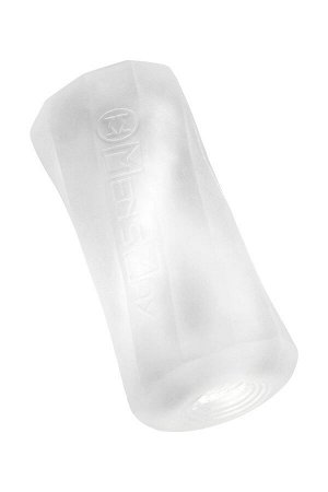 Мастурбатор нереалистичный MensMax XROSS BEADS?ROCK CLOSE, TPE, прозрачный, 14,2 см