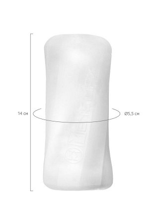 Мастурбатор нереалистичный MensMax XROSS BEADS?ROCK CLOSE, TPE, прозрачный, 14,2 см