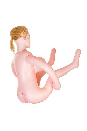 Кукла надувная Dolls-X by TOYF Liliana с реалистичной головой, блондинка, с двумя отверстиями