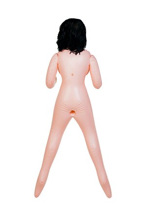 Кукла надувная Dolls-X by TOYFA Kaylee с реалистичной головой, брюнетка, кибер вставка вагина – анус