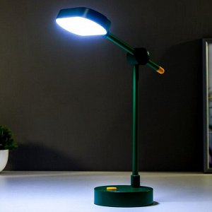 Лампа настольная сенсорная 16484/1GR LED 3,5Вт USB АКБ зеленый 10х12х37,5 см