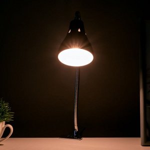 Настольная лампа 16670/1BK E27 40Вт черный 11х9х39 см