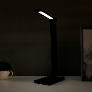 Настольная лампа 16674/1BK LED 6Вт черный 18х11х45 см