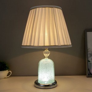 Лампа настольная с подсветкой "Армель" 1х40Вт Е27 хром 28х28х43 см.
