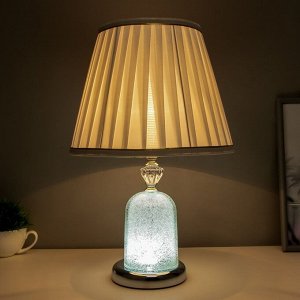 Лампа настольная с подсветкой "Армель" 1х40Вт Е27 хром 28х28х43 см.