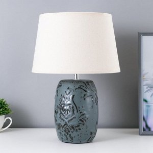 Настольная лампа 16594/1 E14 40Вт серый 25х25х36 см
