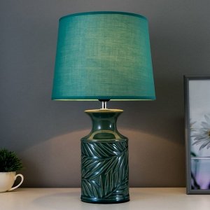 Настольная лампа 16596/1 E14 40Вт зеленый 26х26х46,5 см