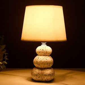 Настольная лампа 16821/1WT E14 40Вт белый h.30см
