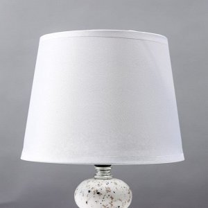 Настольная лампа 16821/1WT E14 40Вт белый h.30см