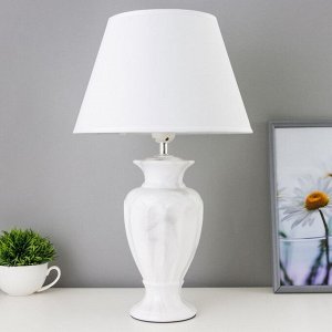 УЦЕНКА!!!!Лампа настольная "Вазалия" 1хЕ27 40Вт серый 28х28х45 см RISALUX  без абажура