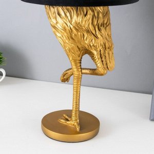 Настольная лампа "Аист" E27 40Вт золото 20х20х47 см