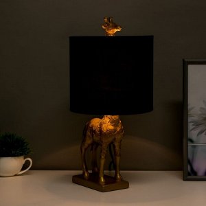 Настольная лампа "Жираф" E27 40Вт золото 20х23х42 см