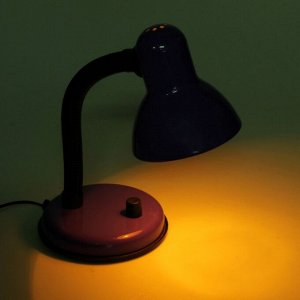 Лампа настольная Е27, светорегулятор (220В) фиолетовая (203А)