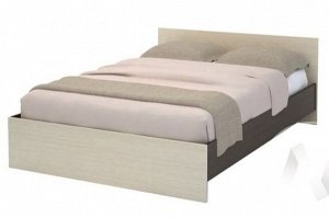 Бася Кровать 1,6  ЛДСП(венге/дуб бел) КР 558