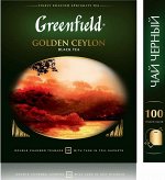 Чай Гринфилд Golden Ceylon пакет с/ярл. 2г 1/100/9, шт