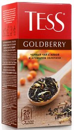 Чай Тесс Goldberry tea 1,5г 1/25/10, шт