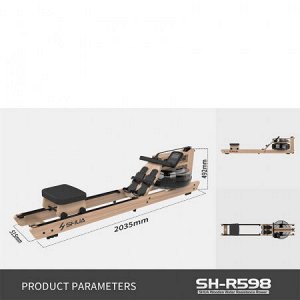 Гребной тренажер водный SHUA SH-R598