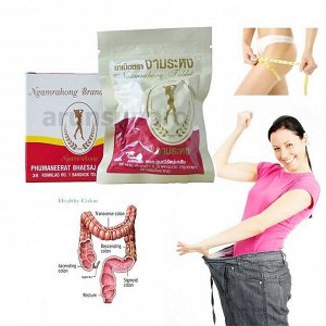 Концентрат травяной Ngamrahong Thai Herbal Senna Laxative Weight Loss Slimming 80 шт.
