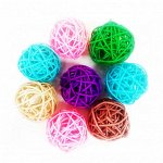 Шары из ротанга 6 шт для щенков и котят
